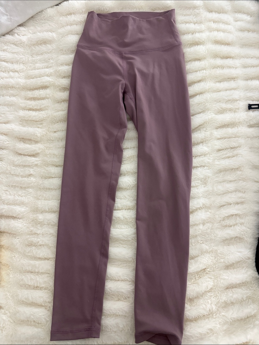 High-Waist Leggings in Mauve